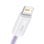 Cable Baseus Dynamic USB a Lightning 2.4A 2m Púrpura