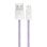 Cable Baseus Dynamic USB a Lightning 2.4A 2m Púrpura