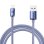 Cable USB a Lightning Baseus Crystal Shine 2 m Violeta