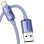Cable USB a Lightning Baseus Crystal Shine 2 m Violeta