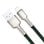 Cable USB a Lightning Baseus Cafule 2.4A 1m Verde