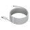 Cable USB a Lightning Baseus Simple Wisdom 1,5 m 2,4A Blanco 2 unidades