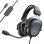 Fifine H6 kabelgebundene USB Gaming Kopfhörer abnehmbares Mikrofon 7.1 RGB schwarz