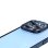 Funda para móvil Baseus Glitter Magnetic PC Bleu Transparent pour iPhone 14 Pro