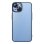 Coque Baseus Glitter Transparente avec Verre Trempé Bleu pour iPhone 14 Plus