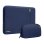 Capa Tomtoc Defender-A13 para portátil 14" + estojo de acessórios azul marinho