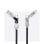 Cavo Nanocable USB-A/USB-C a USB-C/Lightning 27W 1m Nero/Grigio