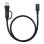 Cavo USB-C Nanocable 2 m con adattatore USB-A