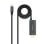 Kabel Nanocable USB-C auf HDMI 2.1 und USB-C PD 100W Schwarz 1,8 m