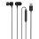 iggual In-Ear USB-C Kopfhörer mit Mikrofon und Inline-Steuerung Schwarz