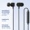 iggual In-Ear USB-C Kopfhörer mit Mikrofon und Inline-Steuerung Schwarz