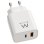 Schnelllader Ewent EW1318 20W USB-C PD und USB-A QC GaN Kompakt