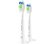 Cabezal Cepillo de Dientes Philips Sonicare Optimal White HX6062/87 Pack 2 Unidades Blanqueamiento