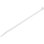 Bridas de cable StarTech 20 cm blancas paquete de 100 Nylon 66