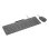 Teclado Lenovo GX31R09794 alámbrico USB completo con ratón gris y resistente a líquidos