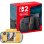 Nintendo Switch 2 7.9" FullHD HDR 120Hz 256GB Azul/Rojo + Bolsa Transporte Blade Stitch Guitarra