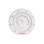 Udemos Soporte Anilla Magnética Freeflow Wind Compatible Con Anillo Magnético, Blanco