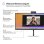 Monitor HP Serie 5 Pro 534pm 34" UltraWide Quad HD 100Hz VA Curvo Altavoces Ajuste Altura