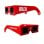 Atlético De Madrid Gafas Para Eclipse Solar Modelo Rojo (50 Unidades)
