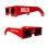 Atlético De Madrid Gafas Para Eclipse Solar Modelo Rojo (1 Unidad)