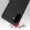 Funda para móvil nevox StyleShell NYLO Cover TPU Nylon Negra para Samsung Galaxy A57 5G
