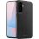 Funda para móvil nevox StyleShell NYLO Cover TPU Nylon Negra para Samsung Galaxy A57 5G