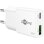Ladegerät Goobay Dual USB-C und USB-A 30W GaN Weiß