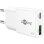 Ladegerät Goobay Dual USB-C und USB-A 30W GaN Weiß
