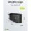 Cargador Goobay Dual USB-C y USB-A 30W GaN Negro