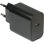 Cargador Inter-Tech PD-2020 USB-C 20W Quick Charge 3.0 Power Delivery Negro