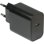 Cargador Inter-Tech PD-2020 USB-C 20W Quick Charge 3.0 Power Delivery Negro