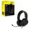 Auriculares Corsair HS35 v3 con cable jack 3,5 mm para gaming, micrófono omnidireccional, color carbón