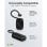 Banco de potencia Goobay 76250 5000 mAh Quick Charge 3.0 Negro