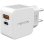 Caricatore Nevox HC-2009 2 Porte USB-C e USB-A Bianco