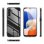 Handyhülle Nevox StyleShell SHOCKFlex TPU Transparent Stoßfest für Samsung Galaxy A15