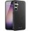 Funda Nevox StyleShell NYLO Nylon Noir Antichoc pour Galaxy S25+
