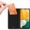 Funda para móvil Nevox 2324 Folio PU Noir avec Support Magnétique pour Samsung A15