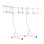 Thermaltake GEA-RMS-TMSWHT-01 Supporto Monitor Triplo Pavimento 32 a 55" VESA 75x75 a 200x200 Max 60Kg
