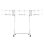 Thermaltake GEA-RMS-TMSWHT-01 Supporto Monitor Triplo Pavimento 32 a 55" VESA 75x75 a 200x200 Max 60Kg