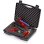 Kit di utensili KNIPEX 97 91 01 per cablaggio morbido, 3 pezzi, astuccio in plastica