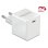 Caricatore USB-C PD 40W Delock GaN Interno Bianco