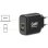 Cargador de Pared GaN Port Designs 902104EU 65W USB-C PD + USB-A