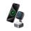 Estación de Carga Inalámbrica Ugreen 2 en 1 MagSafe Qi2 15W Plegable Gris