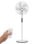 Ventilador de Pie HJM VP586 60W 45cm 4 Velocidades Altura Regulable Mando Temporizador