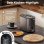 Grille-pain ProfiCook PC-TA 1291 2 fentes larges 950 W Décongélation Anthracite