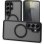 Funda para móvil Nevox StyleShell INVISIO Cover PC TPU Nera Antishock per Galaxy S26 Ultra