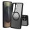 Funda para móvil Nevox StyleShell INVISIO Cover PC TPU Nera Antishock per Galaxy S26 Ultra