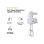 Batidora de mano Braun MultiMix 1 HM 1100 450 W 4 velocidades Turbo blanco