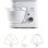 Batidora de pie Domo DO9241KR 600 W 4 L Blanco Sistema Planetario 6 Velocidades