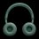 Auriculares JBL Live 680NC sans fil Bluetooth avec réduction de bruit, micro et vert